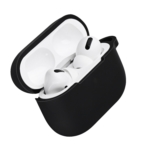 2Е earphone case for Apple AirPods Pro, Pure Color Silicone (2.5mm), Black