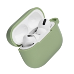 Чохол 2Е для навушників Apple AirPods Pro, Pure Color Silicone (2.5mm), Light green