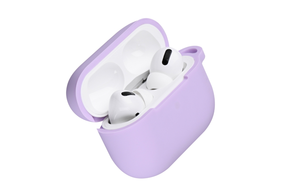 Чехол 2Е для наушников Apple AirPods Pro, Pure Color Silicone (2.5mm), Light purple
