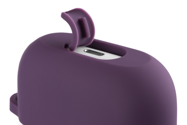 Чехол 2Е для наушников Apple AirPods Pro, Pure Color Silicone (2.5mm), Marsala