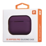 Чехол 2Е для наушников Apple AirPods Pro, Pure Color Silicone (2.5mm), Marsala