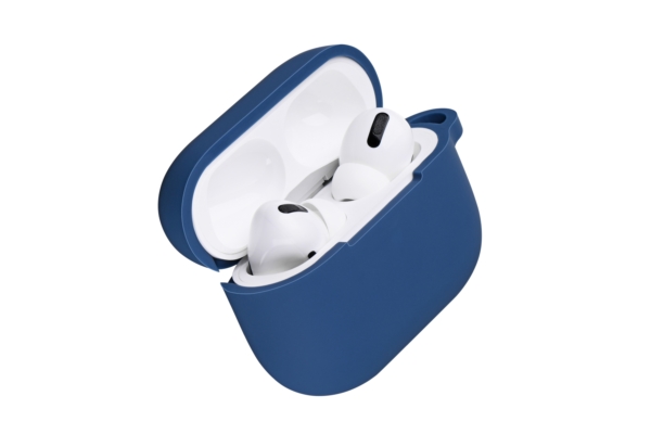 Чехол 2Е для наушников Apple AirPods Pro, Pure Color Silicone (2.5mm), Navy