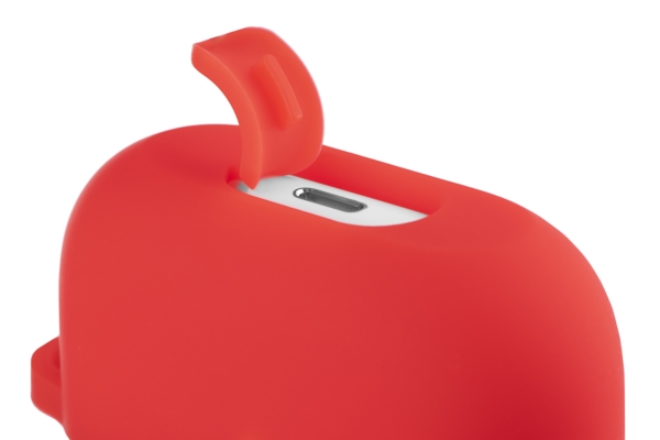 Чехол 2Е для наушников Apple AirPods Pro, Pure Color Silicone (2.5mm), Red