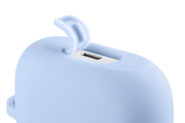 Чохол 2Е для навушників Apple AirPods Pro, Pure Color Silicone (2.5mm), Sky blue