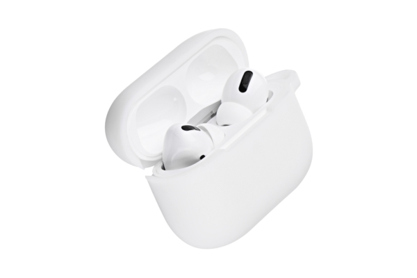 Чехол 2Е для наушников Apple AirPods Pro, Pure Color Silicone (2.5mm), White