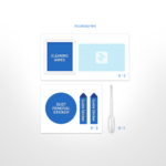 Комплект 3 в 1 захисне скло 2E для Samsung Galaxy M10s, 2.5D, Clear