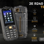 2E Мобільний телефон R240 2020 2SIM Black