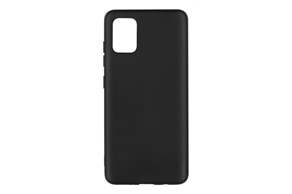 2Е Basic Case for Samsung Galaxy A51 (A515), Soft feeling, Black