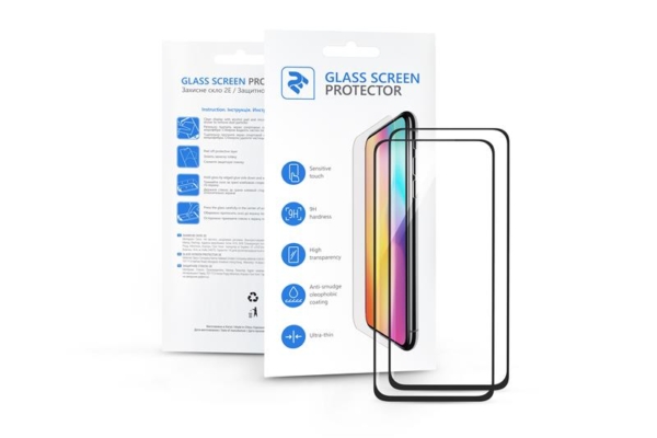 2E 2 in1 Protective glass for Samsung Galaxy Note 10 lite, 2.5D FCFG, black border
