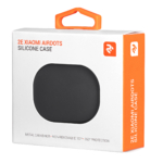 Чохол 2Е для Xiaomi AirDots, Pure Color Silicone (1.5mm), Carbon Gray