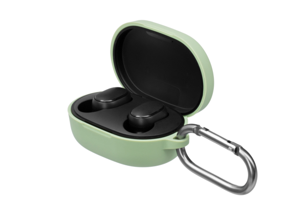 Чехол 2Е для Xiaomi AirDots, Pure Color Silicone (1.5mm), Light green