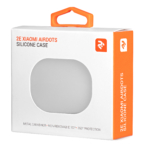 Чохол 2Е для Xiaomi AirDots, Pure Color Silicone (1.5mm), White