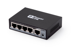 2E Комутатор PowerLink SP401F 5xFE (4x FE PoE, 1xFE Uplink, 50W), некерований