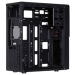 2E Корпус ALFA (E190) MidT,2xUSB3.0,сталь(бічна панель), без БЖ,чорний