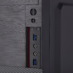 2E Корпус ALFA (E190) MidT,2xUSB3.0,сталь(бічна панель), без БЖ,чорний