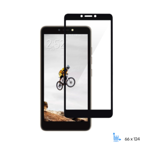 Захисне скло 2E Basic для TECNO POP 2F (B1F), 2.5D FCFG, black border