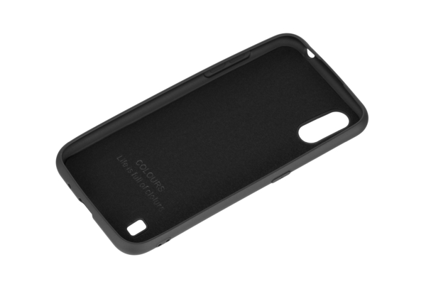 Чехол 2Е Basic для Samsung Galaxy A01, Soft feeling, Black