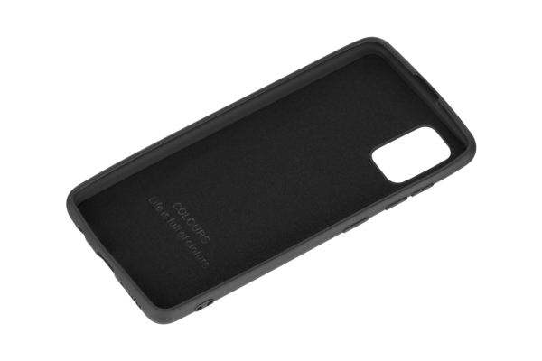 2Е Basic Case for Samsung Galaxy A41, Soft feeling, Black