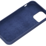 2E Case for Apple iPhone 12 (5.4″), Liquid Silicone, Midnight Blue