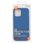 Чехол 2Е для Apple iPhone 12 Pro Max (6.7″), Liquid Silicone, Cobalt Blue