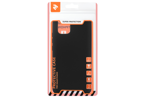 2E Case for Xiaomi Mi 10 Lite, Soft feeling, Black