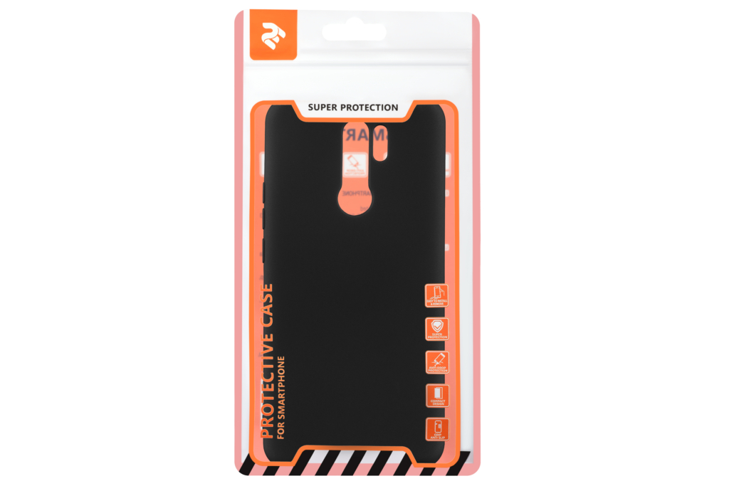 2E Case for iaomi Redmi 9, Soft feeling, Black