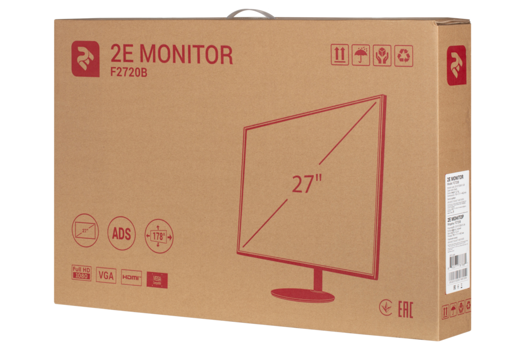 Монітор 2E F2720B Black