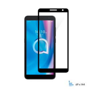 Protective Glass 2E for Alcatel 1B (5002H), 2.5D FCFG, black border
