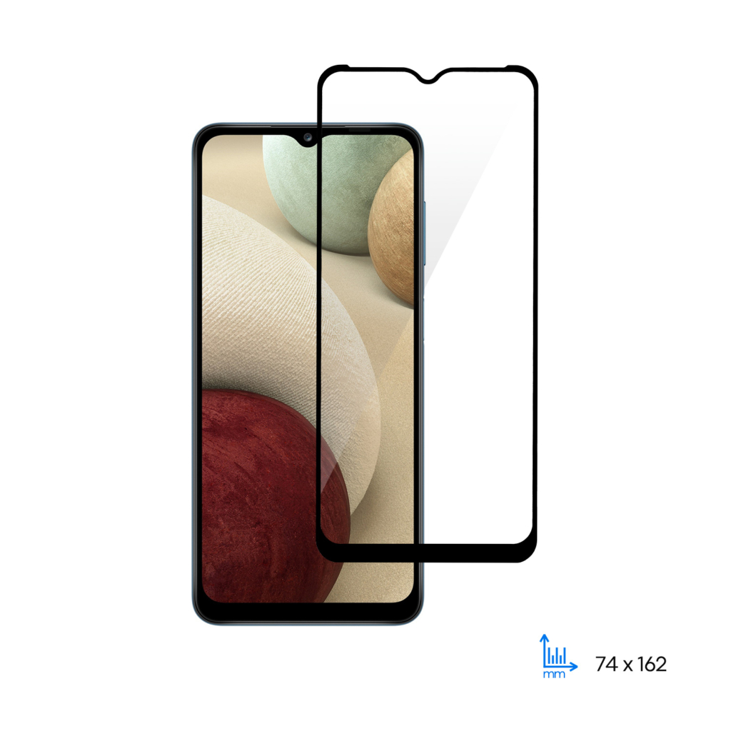 Захисне скло 2E для Samsung Galaxy M12 (M127), 2.5D FCFG, black border