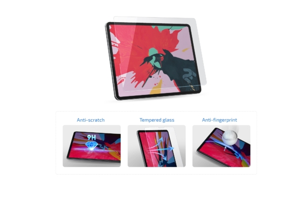 Защитное стекло 2E для Samsung Galaxy Tab A7 (SM-T500/T505) 10.4″ (2020), 2.5D, Clear