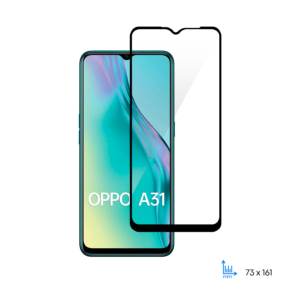 Protective Glass 2E for Oppo A31, 2.5D FCFG, black border