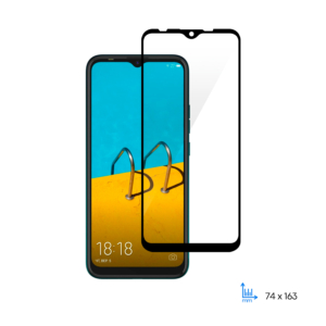 Protective Glass 2E for TECNO Spark 6 Go (KE5/KE5j), 2.5D FCFG, black border
