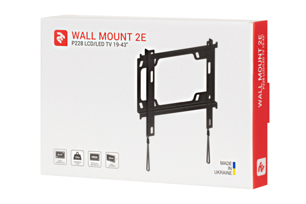 Fixed TV mount 19-43″ 2E P228