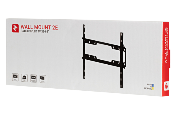 Fixed TV mount 32-65″ 2E P448