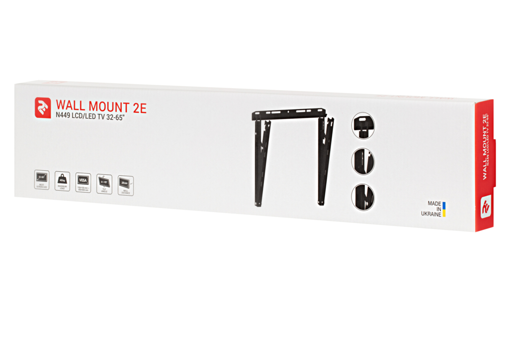 Pivot TV mount 32-65″ 2E T449