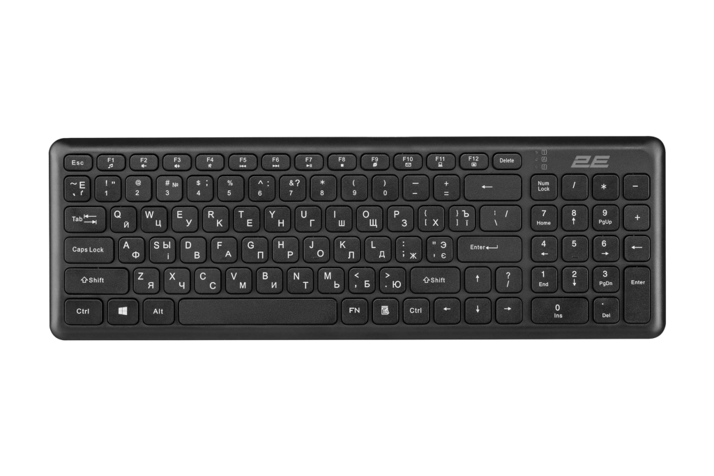 Клавиатура 2E KS230 WL Black