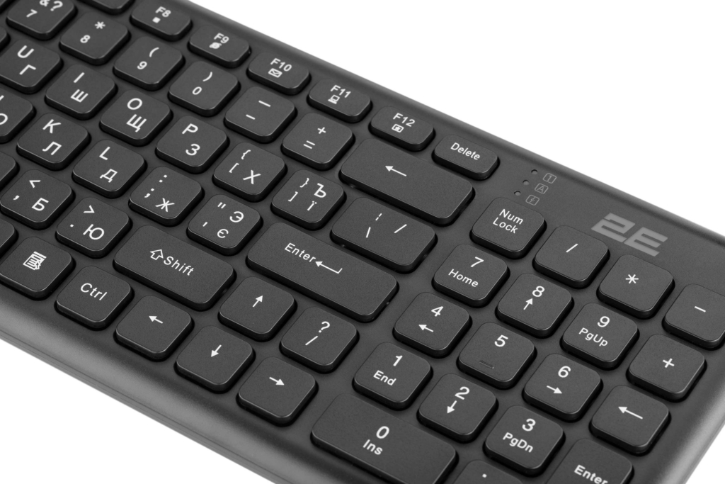 Клавиатура 2E KS230 WL Black