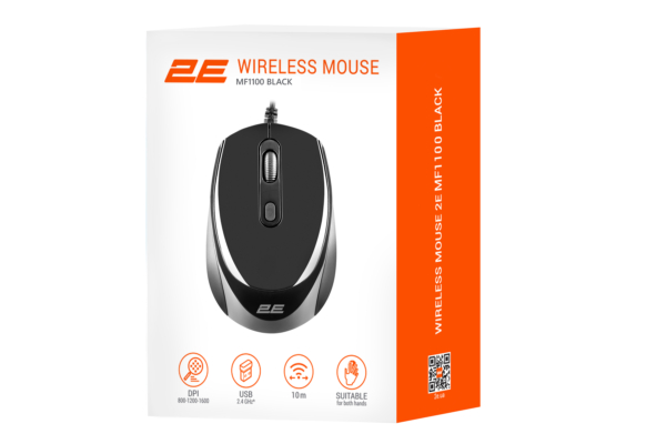 Мышка 2E MF1100 USB Black