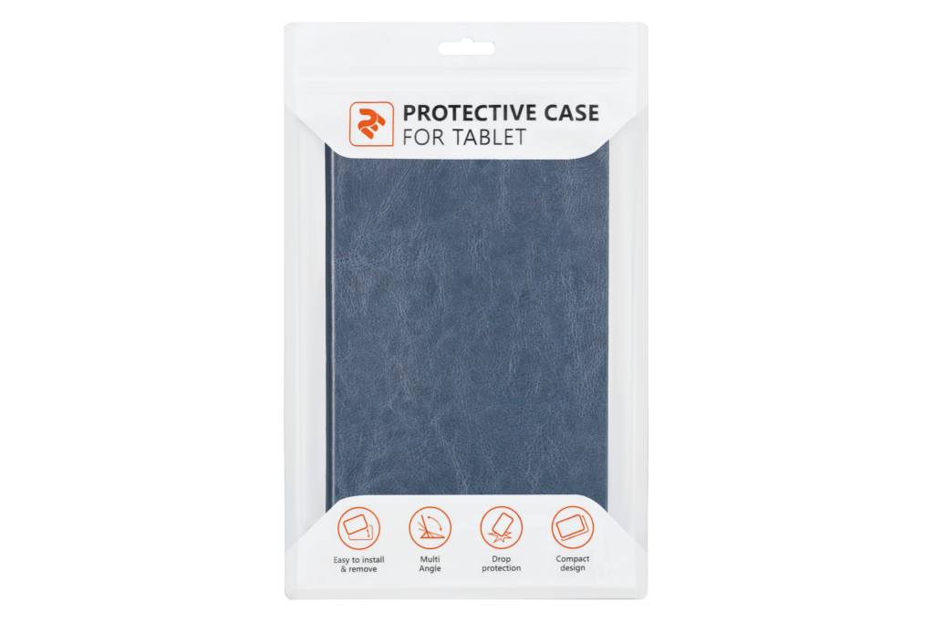 2E Basic case for Samsung Galaxy Tab S7 FE (SM-T735), 12.4″ (2021), Retro, Navy