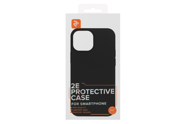 2E Чохол Basic для Apple iPhone 13 Mini , Liquid Silicone, Black