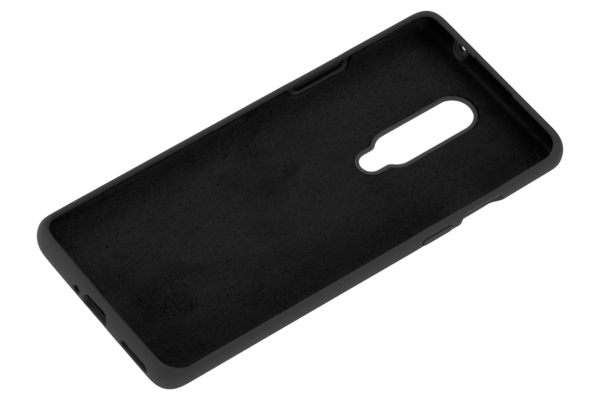 2E Basic case for OnePlus 8 (IN2013), Solid Silicon, Black