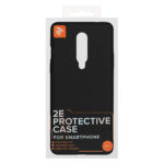 2E Basic case for OnePlus 8 (IN2013), Solid Silicon, Black