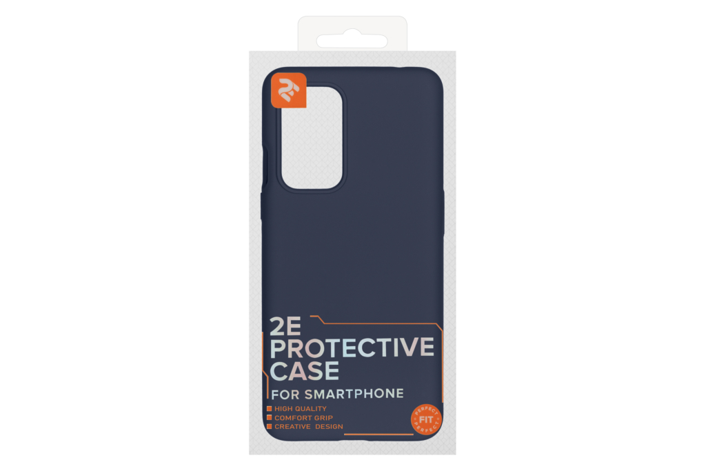 Чехол 2E Basic для OnePlus 9 (LE2113), Solid Silicon, Midnight Blue