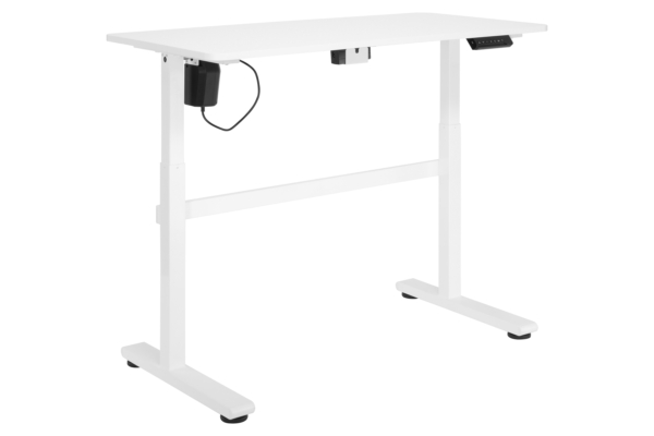 Computer table 2E CE118W-MOTORIZED with height adjustment