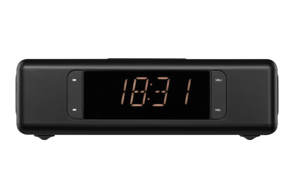 Acoustic Docking Station 2E SmartClock Wireless Charging, Black