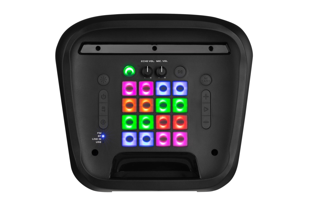 2E Акустична система PARTY BOOM 200 TWS, USB, Full LED, DJ Effects, Wireless