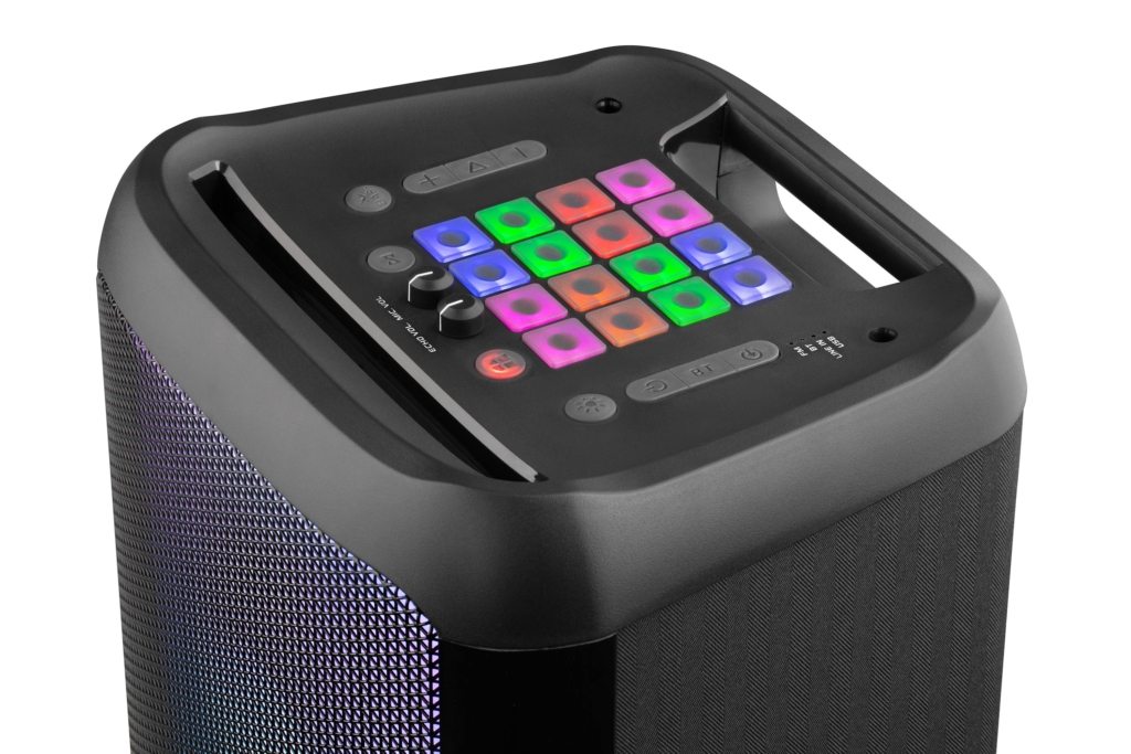 2E Акустична система PARTY BOOM 200 TWS, USB, Full LED, DJ Effects, Wireless