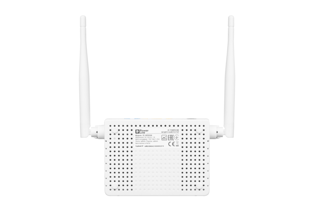 Маршрутизатор 2E PowerLink WR956N N300, 2xFE LAN, 1xFE WAN, 2xAnt 5dBi