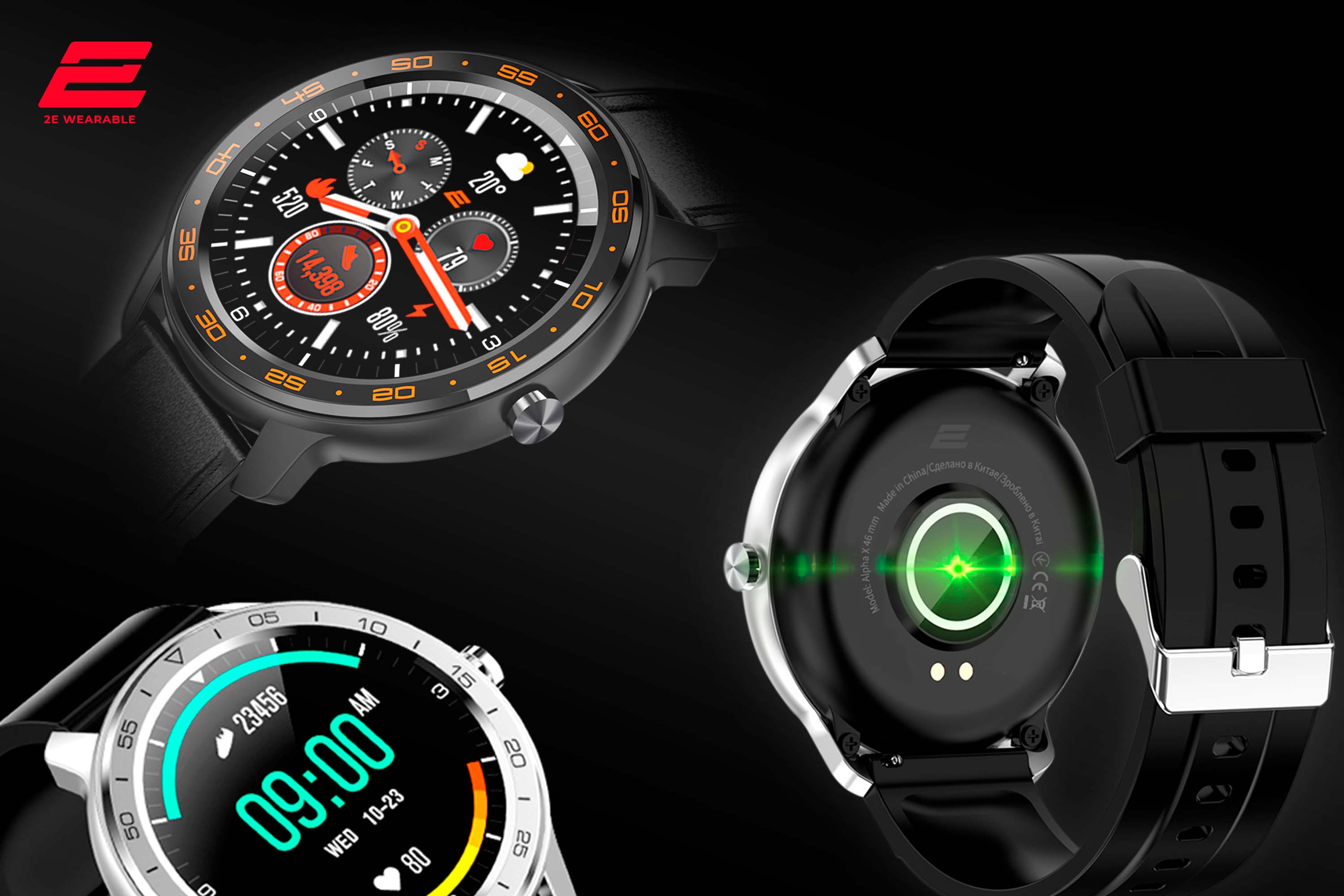 2E Alpha X smart watch