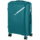 2E Plastic Suitcase, SIGMA, M, 4 Wheels, Aqua Marine